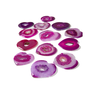 Posavasos de cristal alto para regalo, uso manual, piedra artesanal, posavasos de corazón de ónix rosa para bebida, piedra Natural, piedras preciosas curativas, mayorista - Product Image 5