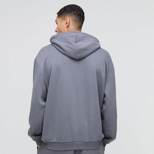 ชุดวอร์มผ้าฝ้ายแบบมีฮู้ดใส่ได้ทั้งชายและหญิงชุดวิ่งพร้อมกางเกงคาร์โก้ขนาดใหญ่กว่าปกติทั่วโลก - Product Image 5