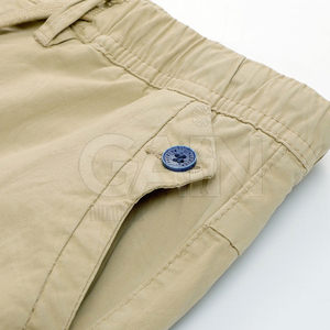 Nouveau style – Short décontracté pour homme, taille mi-haute, avec cordon de serrage, en tissu tricoté, séchage rapide, respirant, coton/polyester - Product Image 3