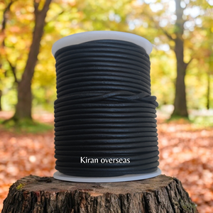 Cordón de cuero de vaca para la fabricación de joyas, varios tamaños, incluidos hallazgos y componentes de patrón personalizables de 2mm y 10mm - Product Image 2