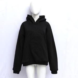 Personalizado 3D bordado 100% algodón pesado algodón polar hombres de gran tamaño sudaderas con capucha para Unisex - Product Image 5