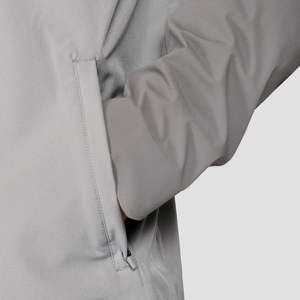 Conjunto de chándal cortavientos con capucha de la mejor calidad para mujer, ropa activa transpirable, chándales a prueba de viento, logotipo personalizado, gran oferta, OEM sólido - Product Image 3