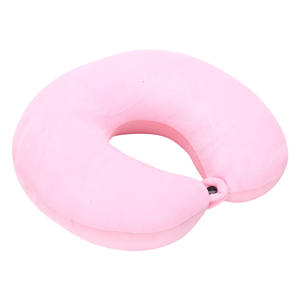 Almohada de Viaje para el Cuello, Espuma Viscoelástica, Cómoda para Viajar en Avión, Funda Lavable, Almohada de Soporte para el Cuello para Dormir en el Avión, No de Látex - Product Image 1
