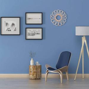 Vente en gros Miroir mural en rotin naturel personnalisé Décoration intérieure Miroir en rotin à fleurs fabriqué au Vietnam Autres bougeoirs Pots à bougies - Product Image 5