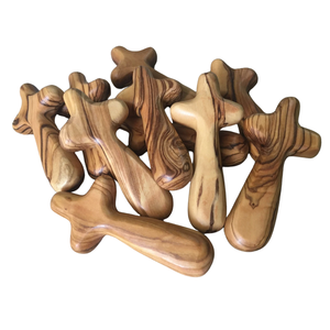 Cruz de oración de madera de olivo de tamaño personalizado al por mayor, cruz decorativa de madera de gran oferta para regalos promocionales y de negocios - Product Image 5