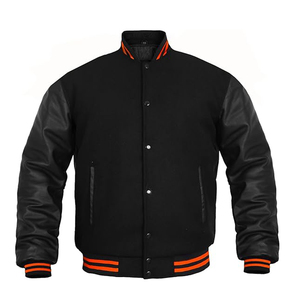 Chaqueta de béisbol de lana americana de alta calidad para hombre 2025, nueva chaqueta Collage de alta calidad con letras universitarias, precio al por mayor - Product Image 1