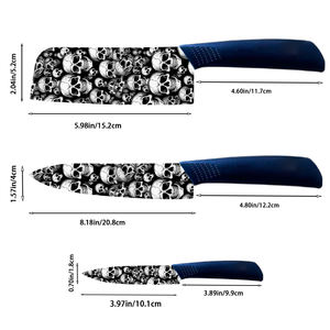 Juego de Cuchillos de Chef Profesional al por Mayor, 5 Piezas, Juego de Cuchillos de Cerámica, Ambidiestros, Duraderos, de Plástico, Aptos para Lavavajillas, para Negocios de Restaurantes - Product Image 2