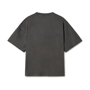 T-shirts à manches courtes pour hommes en coton 100% de qualité supérieure, lavage à l'acide, respirant, séchage rapide, tendance, étiquetage privé - Product Image 2