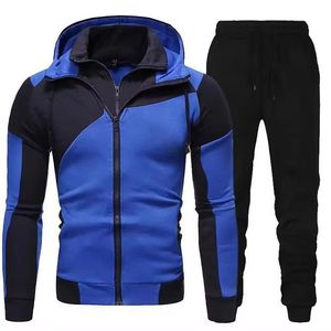 Customized Breathable Printed Winter <b>Men's</b> Tracksuit for Jogging Sporty Style Wholesale - Product Image 1