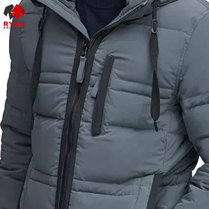 Chaqueta Acolchada Informal con Capucha Personalizada Ryan Pro Gear para Hombre, con Tejido Impermeable y Transpirable y Logotipo Personalizado - Product Image 5