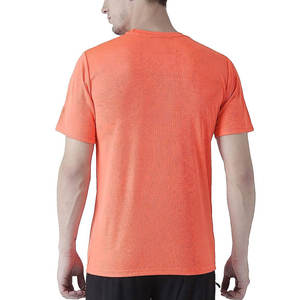 เสื้อยืดคอกลมแขนสั้น100% ผ้าคอตตอนพรีเมี่ยมแห้งเร็วสีพื้น - Product Image 4