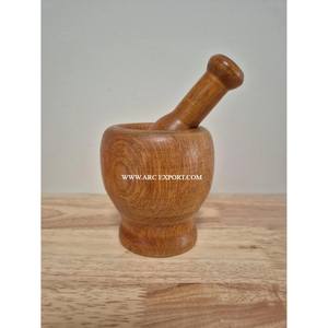 Custom Made Mortar Pestle <b>Set</b> Indian Handicrafts 100% Natural Wooden Imam Dasta Ohkli Musali Home and <b>Garden</b> Kitchen Ware Use - Product Image 6