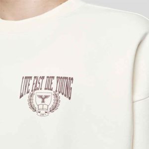 Logotipo personalizado suéter hombres 100% algodón Otoño Invierno diseñadores sueltos recortados suéteres de punto de gran tamaño - Product Image 6