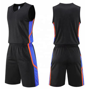 ชุดเสื้อบาสเก็ตบอลผ้าโพลีเอสเตอร์ระบายอากาศได้ดี - Product Image 4