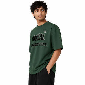 Camiseta Deportiva de Alto Rendimiento, 100% Algodón, Talla Grande, Secado Rápido, Absorbe la Humedad, para Entrenamiento, Venta al Por Mayor - Product Image 3