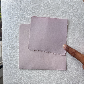 กระดาษผ้าฝ้ายขอบสำหรับใส่เครื่องเขียนในงานแต่งงานงานทำตามสั่งสีชมพูนู้ดแฮนด์เมดเหมาะสำหรับงานแต่งงาน - Product Image 3