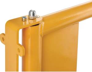 Meilleure vente porte directionnelle à fermeture automatique Vietnam parc extérieur entrepôt industriel utiliser revêtement en poudre électrostatique exporté - Product Image 2