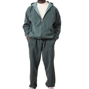 Ensemble de survêtement pour homme en coton 100% personnalisé en gros, dernier design, survêtement à capuche délavé à l'acide pour l'hiver - Product Image 4