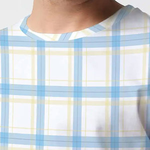 Ensemble t-shirt et short deux pièces pour hommes le plus vendu avec logo personnalisé imprimé 100% coton respirant pour l'été - Product Image 5