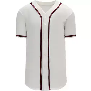 เสื้อซอฟต์บอลเสื้อกีฬาเบสบอลระบายอากาศเสื้อกีฬาผ้าโพลีเอสเตอร์แบบระเหิด100% ล่าสุด - Product Image 4