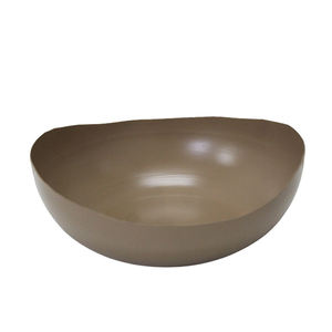 Vajilla redonda moderna hecha a mano, utensilios de cocina de metal de hierro y latón ecológicos con pegatina para embalaje de cartón de fiestas - Product Image 5