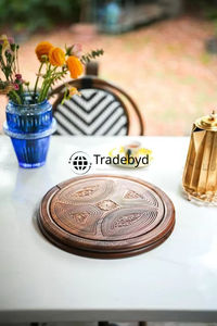 Panier à fruits secs en bois moderne de qualité supérieure, écologique, fait à la main, bol à collation polyvalent pour la maison et l'hôtellerie - Product Image 6