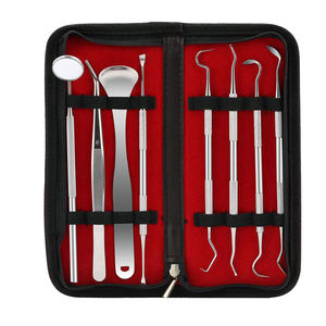 Juego de escaladores dentales fiables y fáciles de sostener para estudiantes de higiene, juego de instrumentos dentales básicos que incluye escaladores y Explorer - Product Image 6