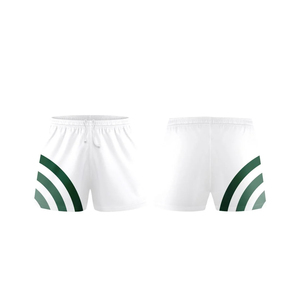 Shorts de rugby pour hommes de haute qualité, respirants, 100% polyester, bleu et rouge, séchage rapide, taille élastique, entraînement, équipe, athlétique, course à pied - Product Image 5