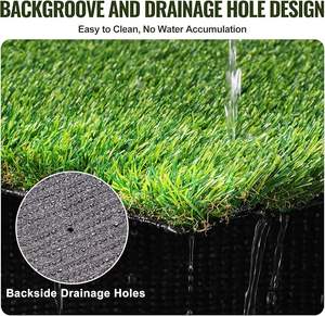 Gazon artificiel décoratif pour l'aménagement intérieur des hôtels et villas, gazon paysager esthétique personnalisé - Product Image 4