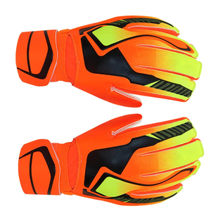 Bonne vente Produit en cuir PU entièrement personnalisé Logo imprimé Design unique Gants de gardien de but de football PAR AMAZING INDUSTRIES - Product Image 2