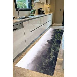 Tapis Forêt Brumeuse : Décoration d'intérieur Paysagère, Tapis d'appoint, Tapis imprimé, Tapis fin non tissé - Product Image 5
