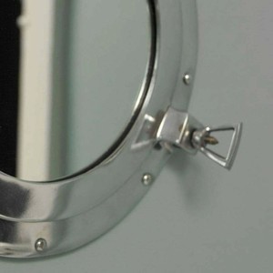 Aluminium or <b>Vintage</b> Nautical Ship Porthole <b>Mirror</b> for Home Decor Pirate's Maritime Nautical Themed Decor Wall Mounted <b>Vintage</b> - Product Image 3