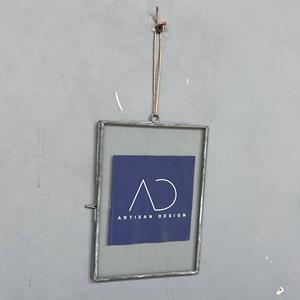 <b>Picture</b> <b>frame</b> Hanging photo <b>frame</b> vertical shape with grey finish - Product Image 1