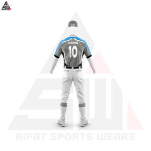 Conjuntos de Camisetas de Béisbol al por Mayor, Poliéster con Impresión por Transferencia de Calor, Transpirables, Nombre del Equipo Personalizado, Ropa Deportiva, Servicios OEM de Fútbol - Product Image 2
