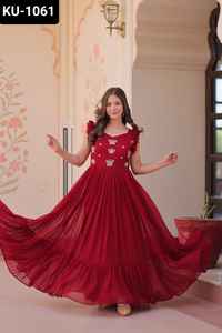 Robe brodée de créateur pour mariage et festival Fonction pakistanaise Salwar Kameez Suit Heavy Sequence Work Anarkali Gowns - Product Image 4