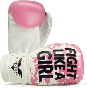 Gants de boxe professionnels personnalisés avec logo, gants de boxe en cuir PU, personnalisables, meilleurs gants de boxe pour l'entraînement de Muay Thai - Product Image 2