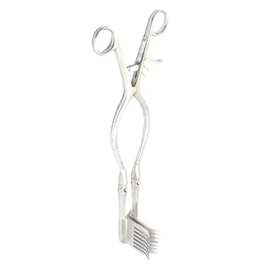 Retractor Manual de Venta caliente para cirugía veterinaria Retractor de acero inoxidable de alta calidad Weitlaner con romo - Product Image 6