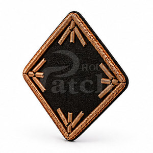 Premium Handmade Bullion Wire <b>Badge</b> Custom Embroidery Patch Decorative <b>Sewing</b> <b>Badge</b> For Hats Garments Crafts Apparel - Product Image 3