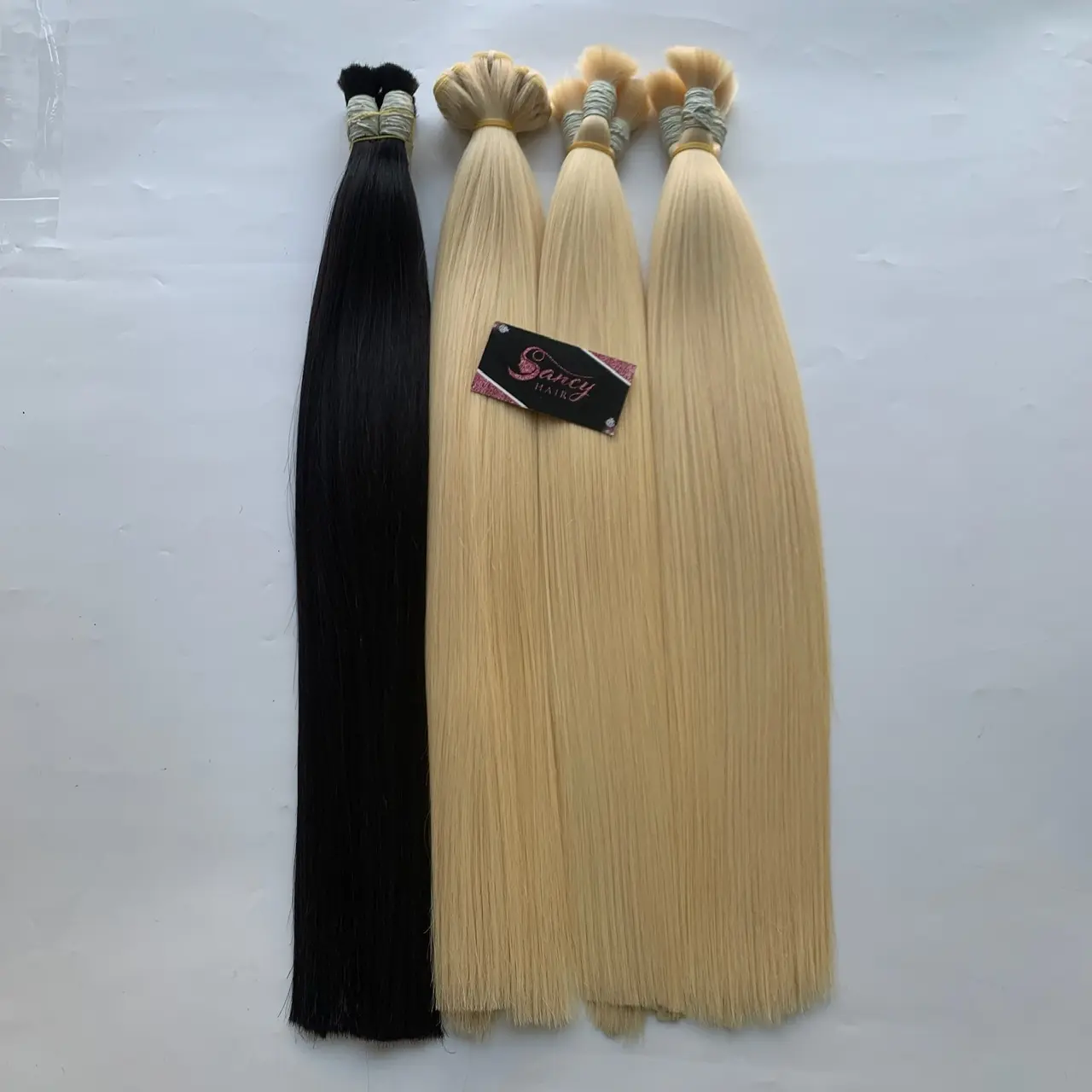 Vietnamese Bulk Hair Extensions Human Hair 100% Raw Hair Vietnamese Virgin For Wholesale Price Vietnamese