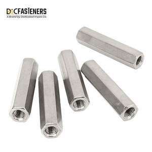 DIN 6334 M16ยาว HEX coupling NUTS, SS, อะลูมิเนียม ASTM ได้รับการรับรอง - Product Image 6