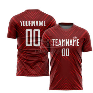 Camisetas de fútbol con servicio de OEM, sublimación personalizada, diseño de logotipo, patrón, poliéster, camiseta de fútbol, venta de enemigos - Product Image 2