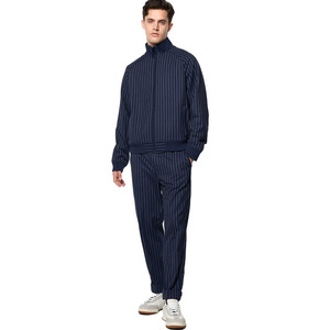 Nouvel Arrivage Survêtement de sport personnalisé grande taille, respirant, à manches longues, logo personnalisé, survêtement de sport à la mode pour hommes - Product Image 1