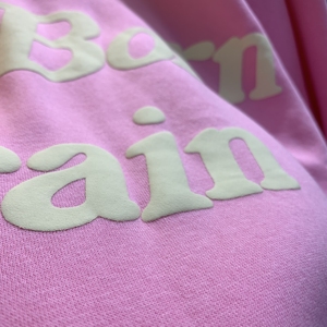 Sweats à capuche pour femme Puff Print Kanye <span class=keywords><strong>West</strong></span> Sweat à capuche Hommes Femmes Rose <span class=keywords><strong>Ye</strong></span> Must Be Born Again Sweat à capuche Oversize Fit Pulls Drop-shoulder - Product Image 2