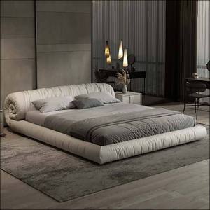 <span class=keywords><strong>Bon</strong></span> prix d'usine Vente en gros de gros chambre à coucher de luxe design moderne maison de couchage hôtel appartement meubles king queen size tissu lit - Product Image 3
