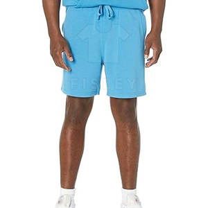 Shorts décontractés pour hommes les plus vendus, en coton de haute qualité, sur mesure, motif uni, taille mi-haute, séchage rapide, fermeture à cordon - Product Image 1