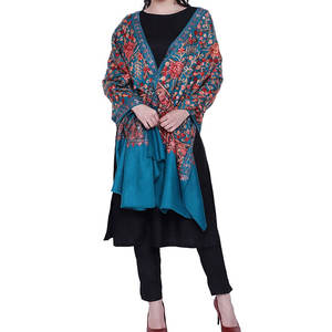 Chal de Cachemira para mujer, chal grueso de moda a cuadros a rayas tejidas, cálido, venta al por mayor - Product Image 3