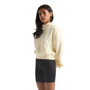 Sweat à capuche surdimensionné personnalisé sweat à capuche pour femmes crop top pull à capuche sweat décontracté hiver tricoté surdimensionné recadrée - Product Image 3