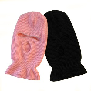 Masque facial en acrylique tricoté Pilot, bonnet Hatrobber, bonnet de protection contre le vent, bonnet de ski, cagoule, livraison DDP - Product Image 1