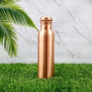 Modern Printed Pure Copper Water <b>Bottle</b> Yoga Water <b>Bottle</b> Ayurveda Copper Vessel Leak Proof Copper Water <b>Bottle</b> - Product Image 5