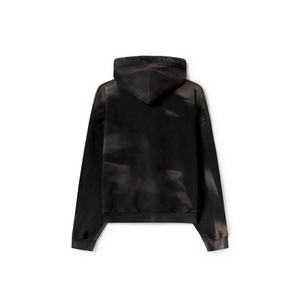 Logo Acid Wash sweat à capuche surdimensionné cordon de serrage à capuche personnalisé Street Wear polaire Hip Hop vêtements motif 3D fabricant en gros - Product Image 2